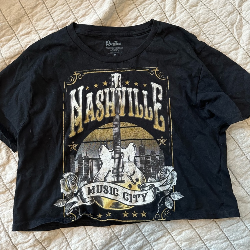 Nashville Cropped T Shirt